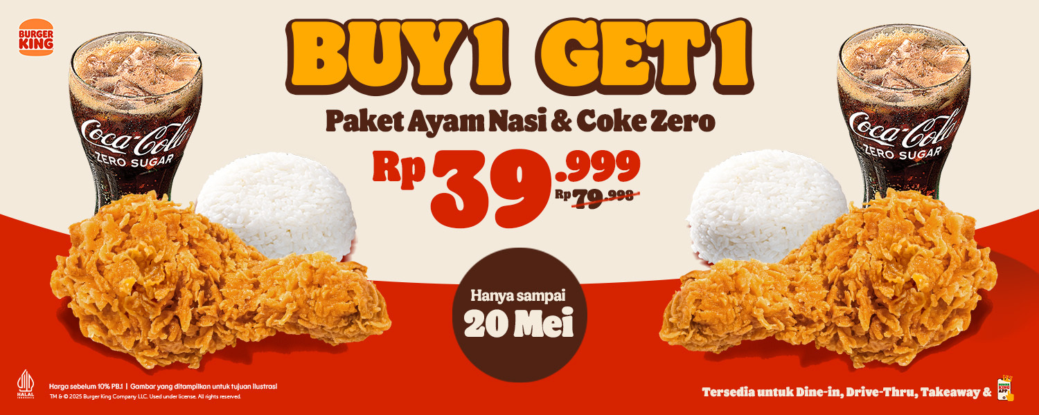 Promo Buy 1 Get 1